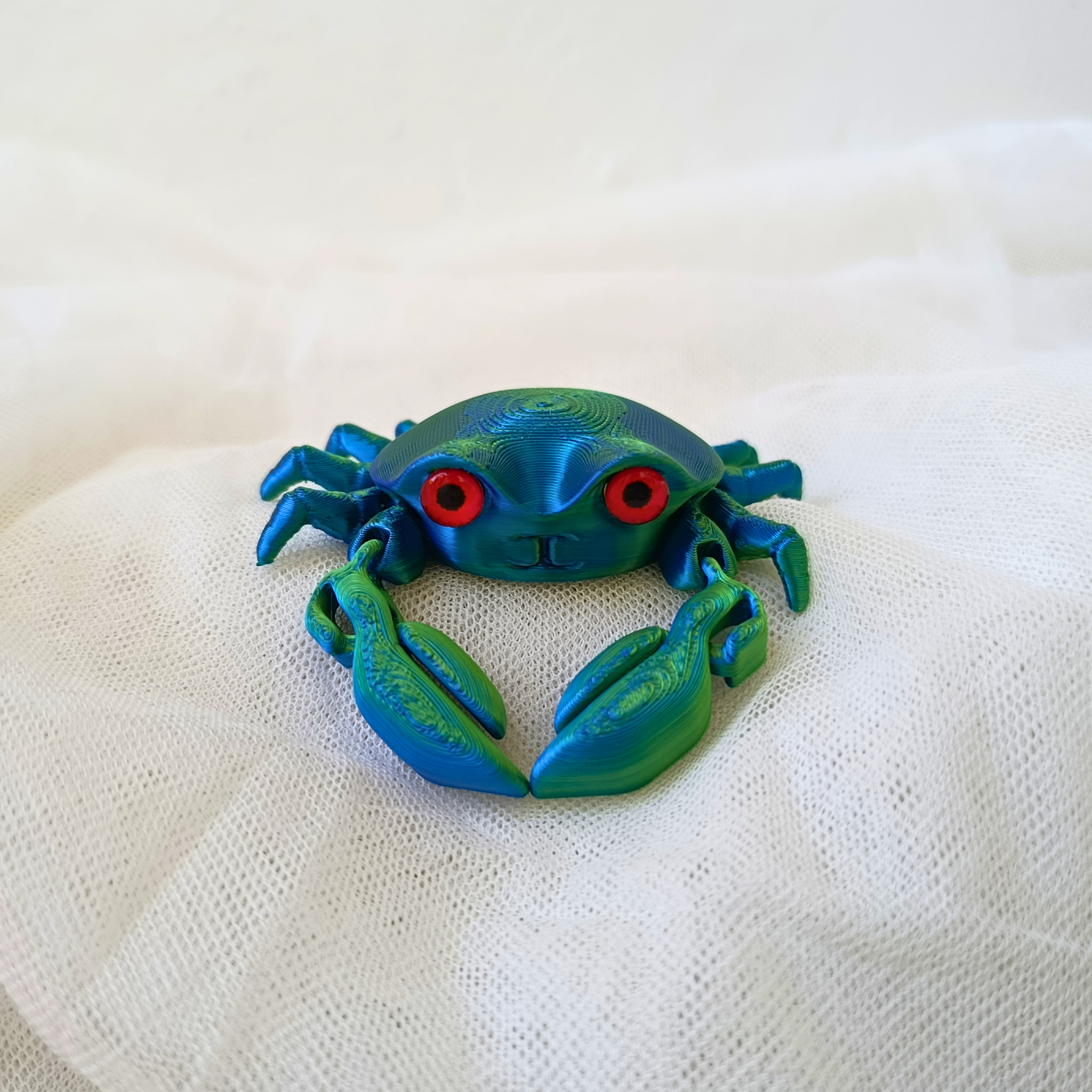 Electric Crab Figurine